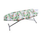 Youngshion Scorch Resistant Printed Ironing Board Cover Replacement Fits to 140 cm x 50 cm - White Flamingo