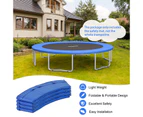 Costway 12FT/3.6M Trampoline Replacement Safety Pad Universal Trampoline Cover Blue