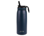 Oasis 780mL Double Walled Insulated Sports Bottle w/ Flip-Up Spout - Navy