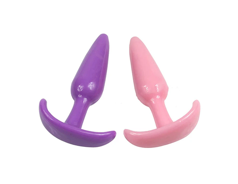 Men Women Couple Butt Anal Plug Flexible Dildo Adult Massager Product Sex Toy