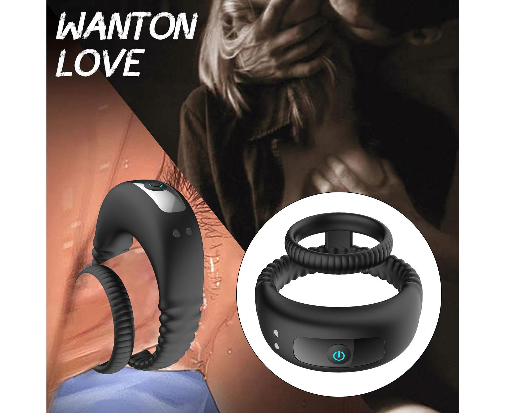 Oraway Penis Vibrating Ring Clitoris Stimulator G-Spot Sex Toys Silicone  Vagina Massage Lock Fine Vibrators for Male Masturbation - Black |  Catch.com.au