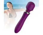 Sex Toy Powerful Vibrator Quiet Sex Toys AV Stick Clitoris Stimulator Adult Sex Products-Purple