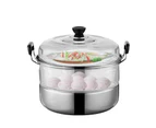 ChaoBao Euro Steamer 2-Layer Stainless Steel Steaming Fish Pot