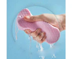 Ultra Soft Bath Body Shower Sponge Super Soft Exfoliating Bath Sponge - White