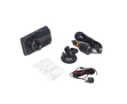 Car DVR Wide Angle Night Vision Large Screen 4-Inch Dash Cam with Rear View Camera for Van-B
