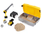 Kinetic Sand 3-Piece Construction Site Kit