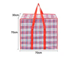 Large Storage Bag (Set of 1) With Durable Zipper, Organizer Bag, Moving bag, Water Resistant - Red