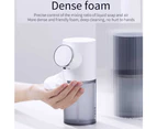 Soap Dispenser, Automatic Foaming Dispenser, 320ml Rechargeable and Touchless Hand Sanitizer Dispenser with Motion Sensor Waterproof - Grey White Color