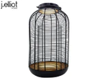 J.Elliot Lorne 25x42cm Home Decorative Lantern Candle Holder Lamp Black/Gold