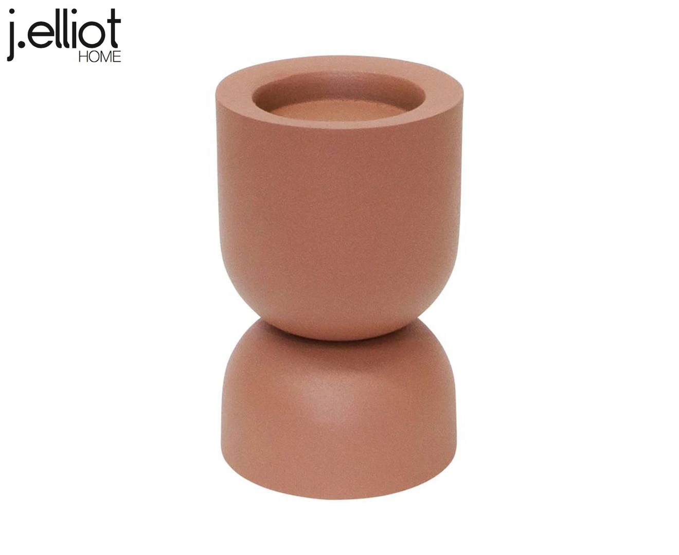 J.Elliot Amira 10x16cm Candle Holder Home Decorative Tabletop Centerpiece Clay