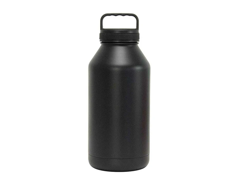 Annabel Trends Watermate Stainless Steel Double Walled Big Drink Bottle BLK 1.9L