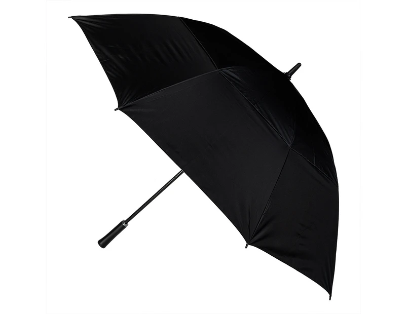 Clifton Golf Auto Open Ultimate Vented Windproof Umbrella Shade UPF50+ UV Black