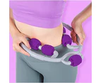 Trigger Point Roller for Foam, Hand, Elbow, Arm, and Leg. Release myofascial, Fasical and Tissue Pain and Muscle Stiffness After Work Out. (Purple) - Purple
