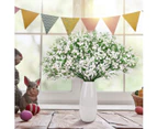 12 Pack Gypsophila Artificial Flowers Bouquets Fake Real Touch Flowers for Wedding Party Decoration DIY Home Decor