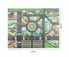 Kids Children City Road Play Mat Car Road Playmat Learning Gifts