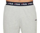 Fila Men's Basic Pants / Tracksuit Pants - Silver Marle