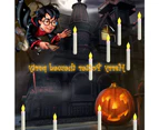 12PCS Flameless LED Taper Candle Lights,Battery Operated Harry Potter