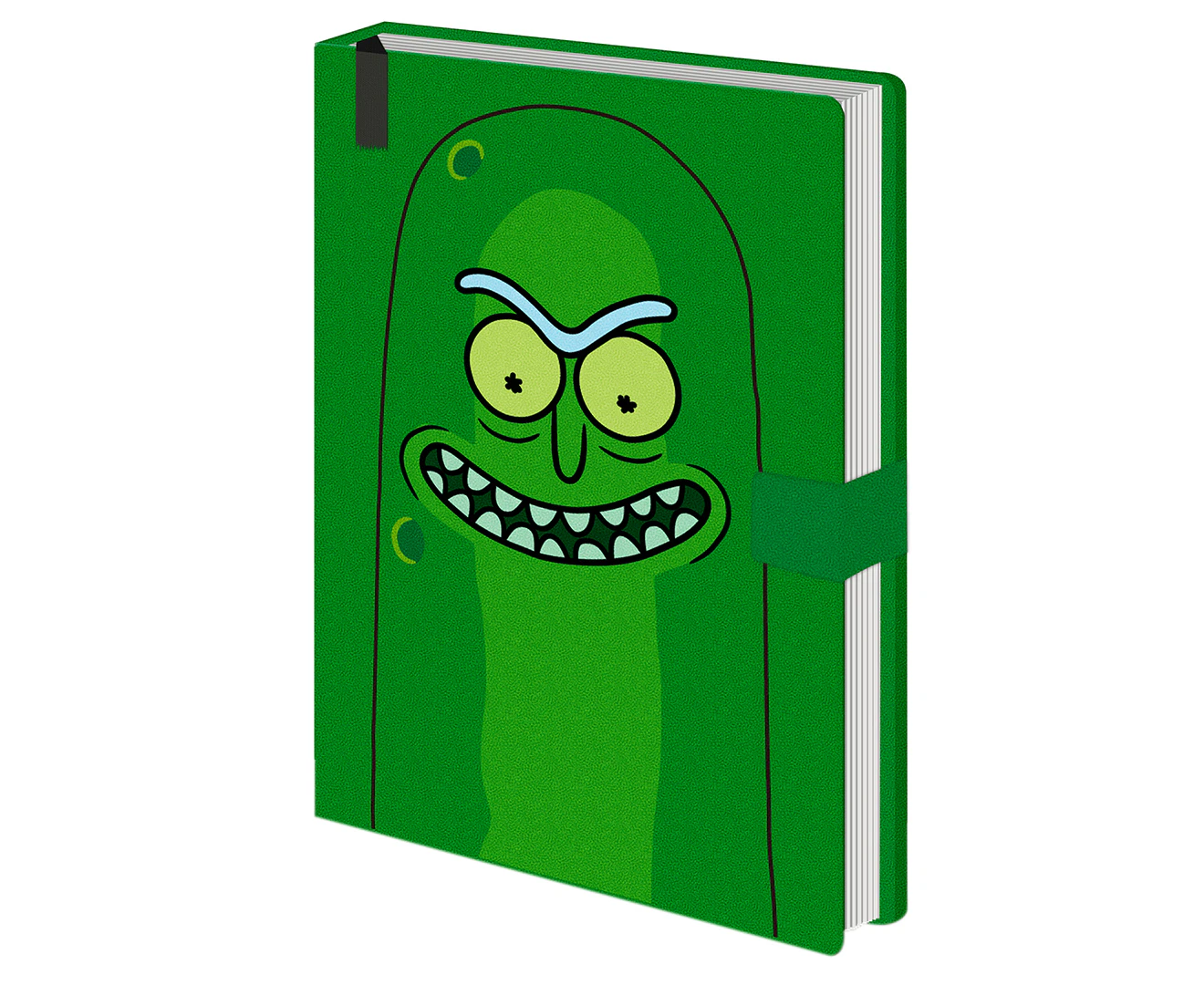 Rick And Morty Pickle Rick Themed Novelty Rectangular Hard Cover Notebook