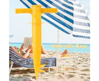 Beach Umbrella Sand Anchor Stand Holder,One Size Fits All Umbrella