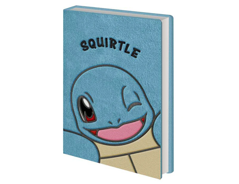 Pokémon Squirtle A5 Premium Plush Notebook - Blue/Multi