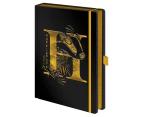 Harry Potter Hufflepuff Premium A5 Notebook - Gold Foil
