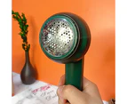 Fabric Shaver, Rechargeable Portable Electric Lint Remover with Effective Lint Shaver for Clothing Furniture Carpet Lint Balls Bobbles - Green