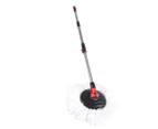 360o Spin Mop Bucket Set Spinning Stainless Steel Rotating Wet Dry  Black