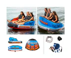 HO Sports Striker 3 Towable Weight Capacity 231kg 3 Person With Rope & 12V Pump