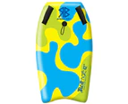 Redback Speed Grip 42" Bodyboard w/Padded Handles Beach Surf Boogie Board Yellow