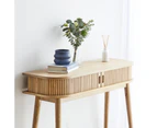 Cooper & Co. Curve 100cm Console Table Natural