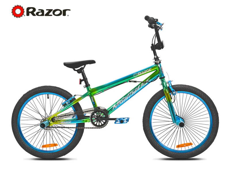 Razor Kids' Nightmare 20" BMX Bike - Neo Chrome