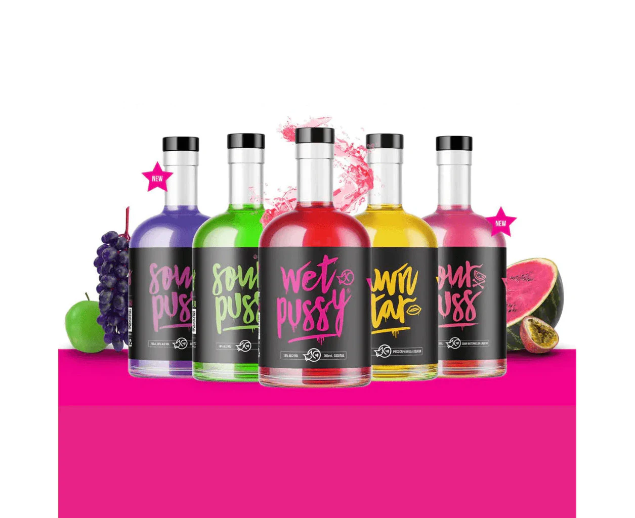 Wet Pussy Mega Pack 700ml