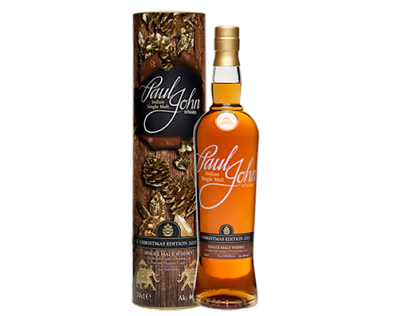 Paul John Christmas Edition 2021 Single Malt Indian Whisky 750ml