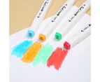 1 Set Marker Pen Alcohol Based Multifunctional Dual Head Drawing Colouring Art Marker School Supplies-C