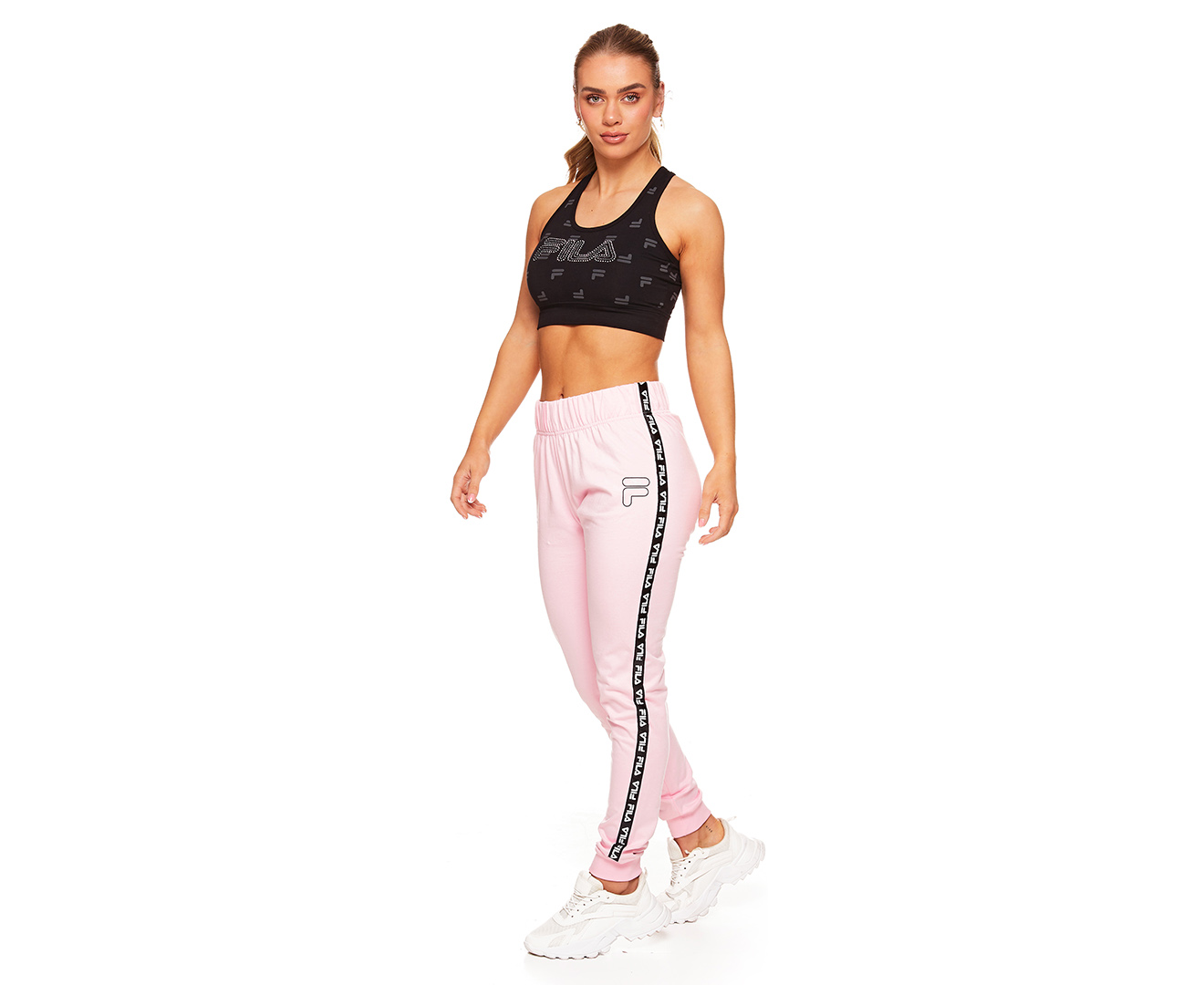 Fila Women's Tullius Trackpants / Tracksuit Pants - Pus Neon