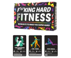 100pc Gift Republic F*cking Hard Fitness Workout Cards Bedroom Roleplay Deck Set