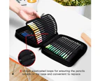 Professional Colored Pencils Set of 72 Color Pencils with Zipper Case, Luminance Map Pencils by Numbers with Premium Soft Core for Adult Artists Women