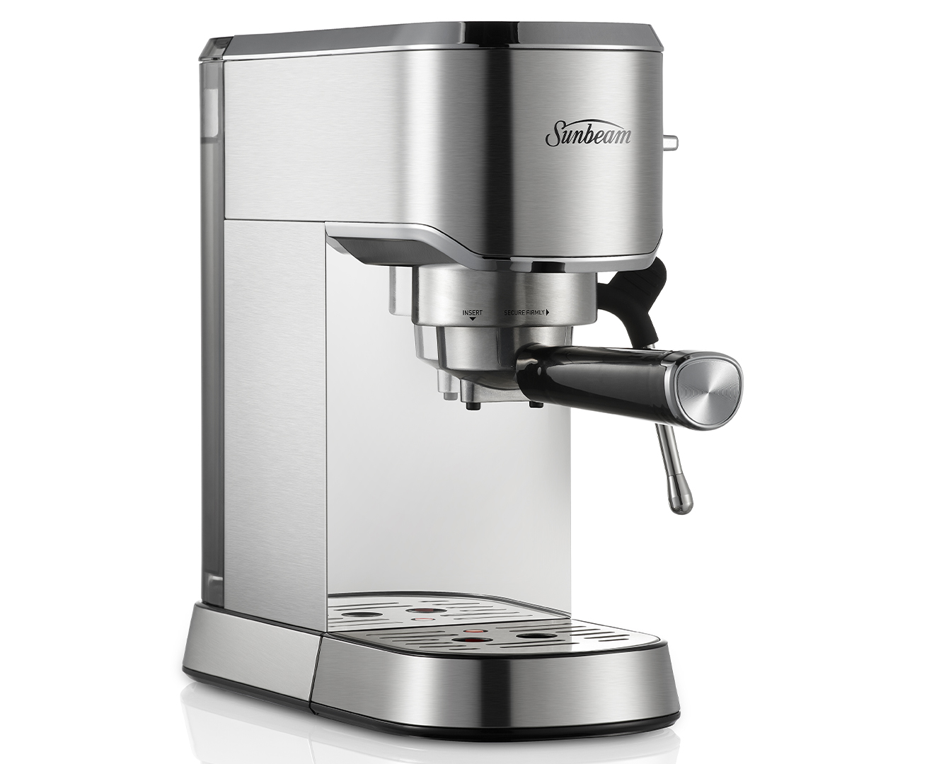 sunbeam 1l the compact barista espresso machine silver emm2900ss