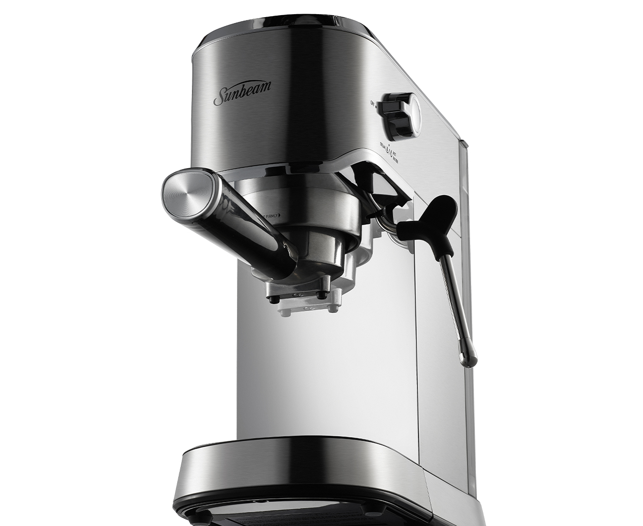 sunbeam 1l the compact barista espresso machine silver emm2900ss