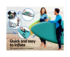 Weisshorn Stand Up Paddle Board 10.6ft Inflatable SUP Surfboard Paddleboard Kayak Surf Green