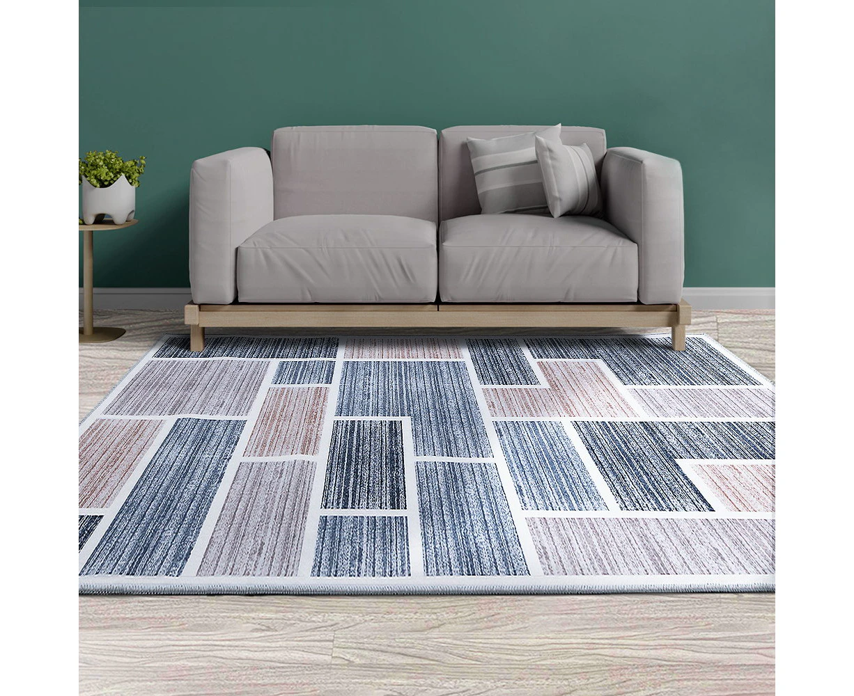 Artiss Floor Rug 160x230 Mat Carpet Short Pile Oblo