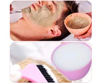 Silicone Facial Mask Mixing Bowl for Facial Mask, Mud Mask and Other Skincare Products Medium Multi colored