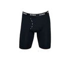 Bonds Guyfront Microfibre Long Trunks Mens Black Boxer Shorts Underwear