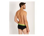 Bonds 4 Pack X-Temp Briefs Mens Cotton Sports Black Undies Underwear