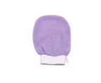 Exfoliating Glove Mitt Towel Hammam Shower Bath - Purple