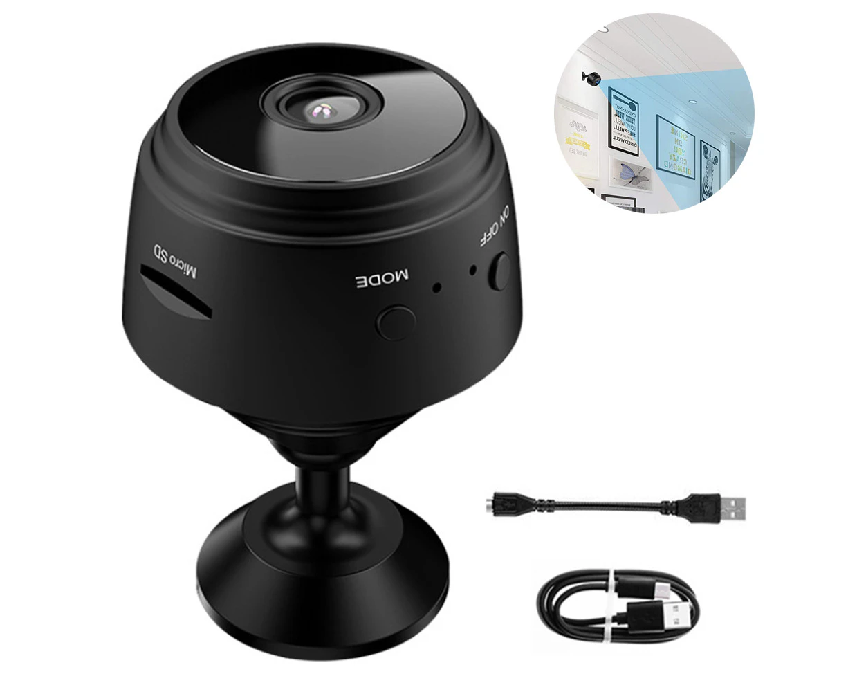 Mini camera WiFi wireless camera,Security Camera, Baby Monitor Pet Camera for Home Security w/ Smart Motion Tracking