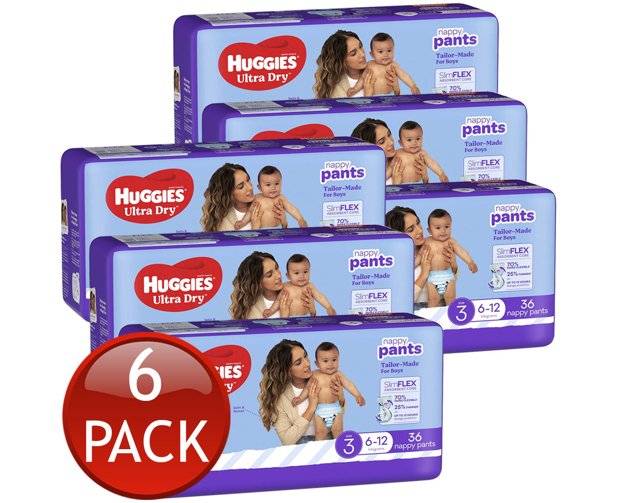 ACE UK Mum & Kids - Pampers Baby Dry Pants Size 3 Essential Pack Nappies  (44 PK) BDT 1700 Pampers Baby Dry Pants Size 4 Essential Pack Nappies (40  PK) BDT 1700