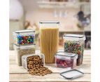 Kitchen Airtight Containers Kit Pantry Organization Food Storage 14pcs Set Gift