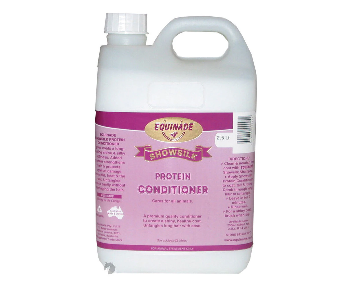 Equinade Showsilk Protein Conditioner Horse Pony Dog Cat Bird Stable Kennels