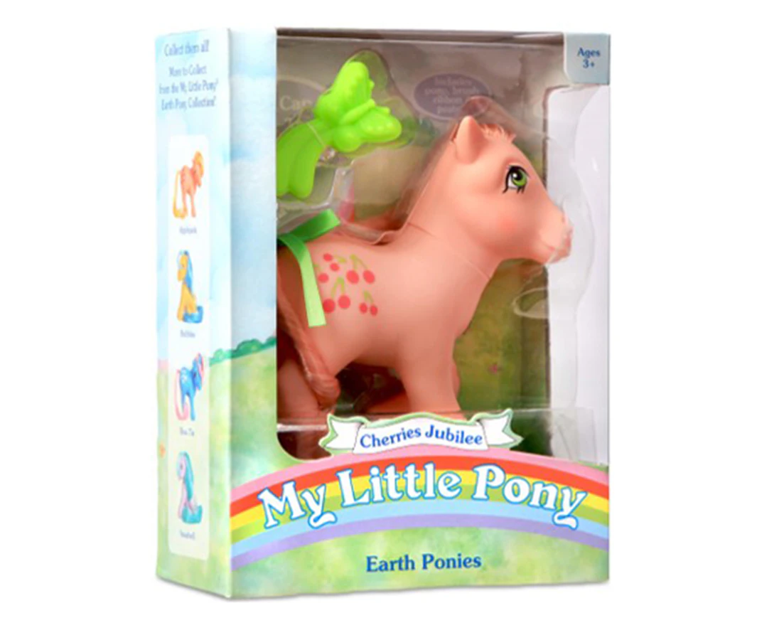 My Little Pony Classic Rainbow Ponies Earth Ponies Collection Cherries Jubilee Pony Figure